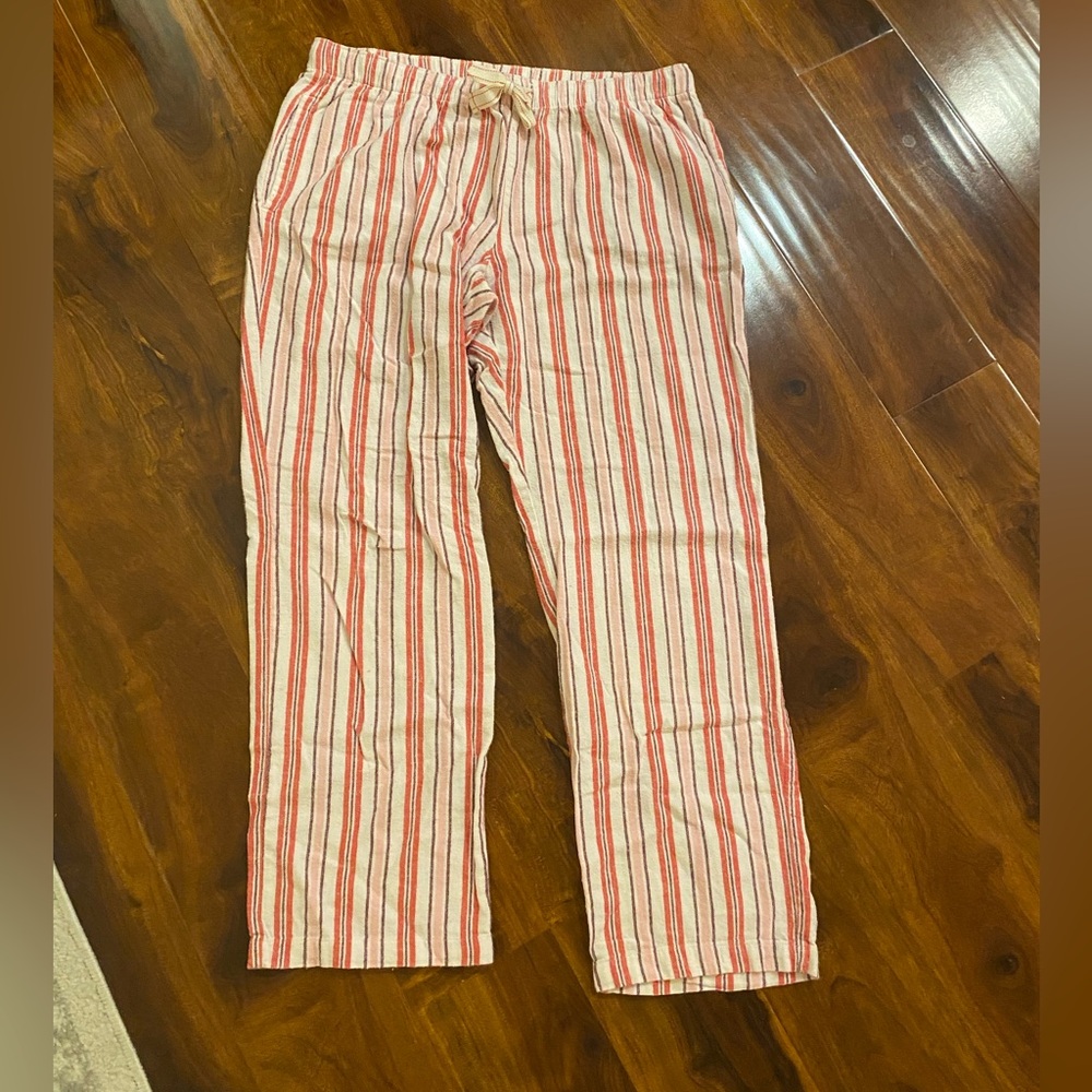 Old Navy Striped PJ pants - Pink and White
